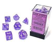 Chessex Borealis Light Green Luminary Dice Set Boxed [CHX27577]