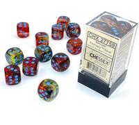 Chessex - Set 12 Primary Nebula Nuts/Blue Luminary