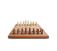 Chessnut Air+ - Set di scacchi elettronici con tavola in legno, extra queen, LED, gioco adattivo AI e app con scacchiera per computer, per bambini dagli 8 anni in su, 2 giocatori