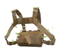 Chest Bag For Men | Oxford Cloth, Adjustable, Waterproof | Multi-Functional Outdoor Vest Pack For Hunting, Fly Fishing, Hiking, Biking, Fitness, Walking, Cycling, Travel, Work, Commuting, Mountain