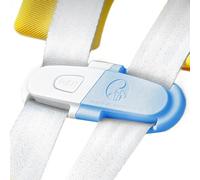 Chest Clip Guard for Car Seat - Adjustable Safety Harness | Seat Belt Clip with Secure Lock, Harness with Easy for Strollers, High Chairs, Schoolbags, Travel Gear for Comfortable Ride Safety