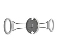 Chest Expander - Foldable Flywheel Trainer with Anti-Slip Handle | Arm
