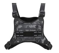 Chest Pouch For Men, Small Workout Bag, Waterproof Phone Holder Adjustable Pouch For Men, Outdoor Chest Bag Running Vest, Women Hunting Biking Travel Cycling Workout Jogging Runners, Camouflage