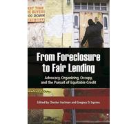 Chester Hartman From Foreclosure to Fair Lending (Copertina rigida)