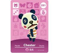 Chester - Nintendo Animal Crossing Happy Home Designer Amiibo Card - 251