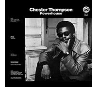 Chester Thompson Powerhouse (Blue with Black Swirl (Vinyl LP)