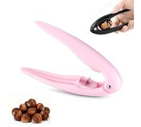 Chestnut Peeler Tool, Chestnut Cutter - Clip/Opener, Nutcracker Chestnuts Peeler, Stainless Steel Chestnutcutter Tool, Quickly Peel Chestnuts (Pink)