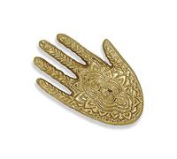 Cheung's Alain Eastern Inspired - Vassoio decorativo da tavolo, 18,4 x 11,4 x 2,5 cm, colore: oro