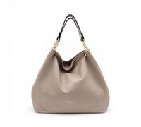 Cheval Firenze Borsa a Mano Taylor, Vera Pelle Made in Italy (Taupe)