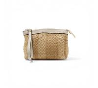 Cheval Firenze Borsa a Pochette Luisa S/S, Vera Pelle Made in Italy (Beige)