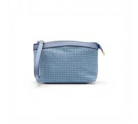 Cheval Firenze Borsa a Pochette Luisa, Vera Pelle Made in Italy (Celeste)