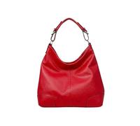 Cheval Firenze Borsa a Spalla Carlotta, Vera Pelle Made in Italy (Rosso)
