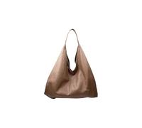Cheval Firenze Borsa a Spalla Iris, Vera Pelle Made in Italy (Taupe)