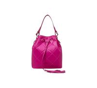 Cheval Firenze Borsa a spalla Nicole, Vera Pelle Made in Italy (Fucsia)