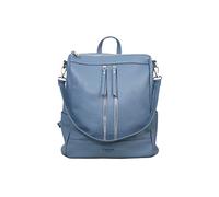 Cheval Firenze Zaino Alya, Vera Pelle Made in Italy (Azzurro)