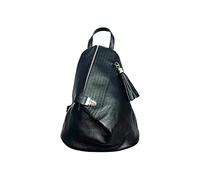 Cheval Firenze Zaino Nettuno, Vera Pelle Made in Italy (Nero)