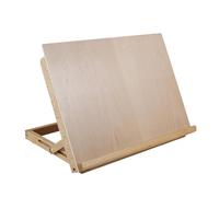 Chevalet Aquarelle Bois - Support Peinture Table Compact, Fournitures Artistiques Stables Pliantes, Présentoir Créatif Durable | Artistes Débutants Adolescents École Maison Appartement Atelier