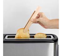 Chevalier - Pinza per toast in legno, 25 x 2 cm