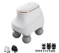 Chevaroo 4 Heads Massager,2025 New Chevaroo Horse Massager - 5 Adjustable Levels & Interchangeable Heads for Customized Massage，Handheld Electric Massage Gun Deep Tissue for Back, Neck-A