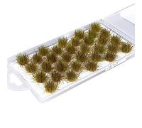 Chevnzev 32Piece Erba Statica Tufts Modello Artificiale Miniatura Modo Guerra Gaming Cluster Erba Forniture Artigianali Materiali Da Costruzione Accessori Da Costruzione
