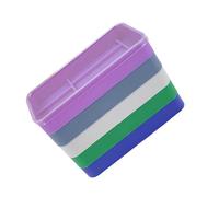 Chevnzev Supporto rotondo per parti di orologi, con vite e movimento a vite, per appassionati e orologiai, piccoli organizzatori, Rettangolare