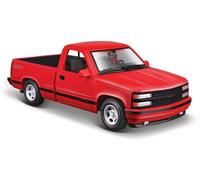 CHEVROLET 454 SS Pick Up - 1993 - red - MAISTO 1:24