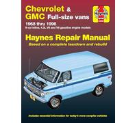 Chevrolet & GMC full-size petrol vans (1968-1996) Haynes Repair Manu (Tascabile)