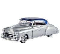 CHEVROLET Bel Air - 1950 - silver / blue - MotorMax 1:24
