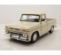 Chevrolet C-10 Fleetside Pick Up 1966 Beige Modellino Auto 1:24 MotorMax