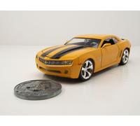 2006 Chevy Camaro Concept Giallo Bumblebee Con Robot Su Telaio E...