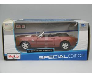 Chevrolet Camaro SS 396 Convertible (1968) - Maisto 1:24 - MA31257BR