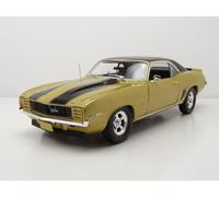 Chevrolet Camaro Z/28 1969 Oro Nero Pawn Stars Modellino 1:18 Highway 61