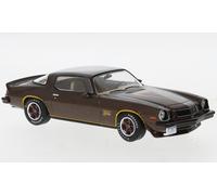 Chevrolet Camaro Z28 1977 marrone metallic modello di auto CLC413 IXO 1:43