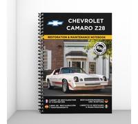 CHEVROLET CAMARO Z28 : Libretto Di Restauro E Manutenzione CONSEGNA GRATUITA