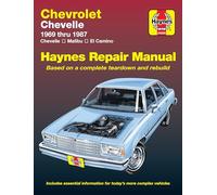 Chevrolet Chevelle V8 and V6 1969-87 Chevelle, Malibu, El Camino Owner's