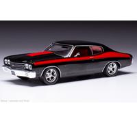 Chevrolet Chevelle SS 1970 nero modello di auto CLC477 IXO 1:43