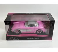 Chevrolet Corvette 1957 Rosa 1:24 Scala Pink Slips Jada 253293018