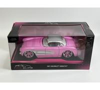Chevrolet Corvette 1957 Rosa 1:24 Scala Pink Slips Jada 253293018