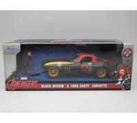 Chevrolet Corvette (1966) "Black Widow" - Jada Toys Marvel 1:24 - JA31749BW