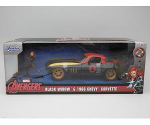 Chevrolet Corvette (1966) "Black Widow" - Jada Toys Marvel 1:24 - JA31749BW