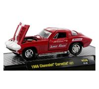 CHEVROLET Corvette 427 - SCHWINN - 1966 - red - M2 1:64