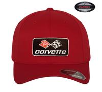 Chevrolet Corvette C3 Cappellino Baseball Patch Flexfit Nero Unisex