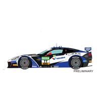 Chevrolet Corvette C7 Gt3-r Callaway Competition, No.77 Slot Car Model CARRERA