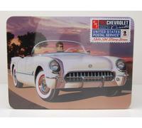 Chevrolet Corvette Convertible Serie Francobollo USPS 1953 Bianco Kit 1:25 AMT