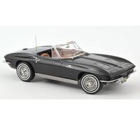 CHEVROLET Corvette Sting Ray Cabrio - 1963 - black - Norev 1:18