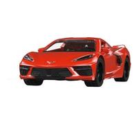 siku 2359, Chevrolet Corvette Stingray, Auto Giocattolo, 1:50, Metallo e Plastica, Rosso, Cofano e Portiere Apribili, Ruote Intercambiabili