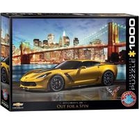 Chevrolet Corvette ZO6 Puzzle 1000 Pezzi Eurographics 489mm x 677mm