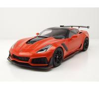 Chevrolet Corvette ZR1 2019 Arancione Auto Modello 1:18 Ixo Models