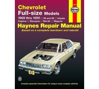 Chevrolet full-size V6 & V8 petrol, Impala, Caprice, Biscayne, Bel A (Tascabile)