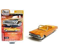 CHEVROLET Impala SS - Lowrider - 1962 - yelloworange - Auto World 1:64